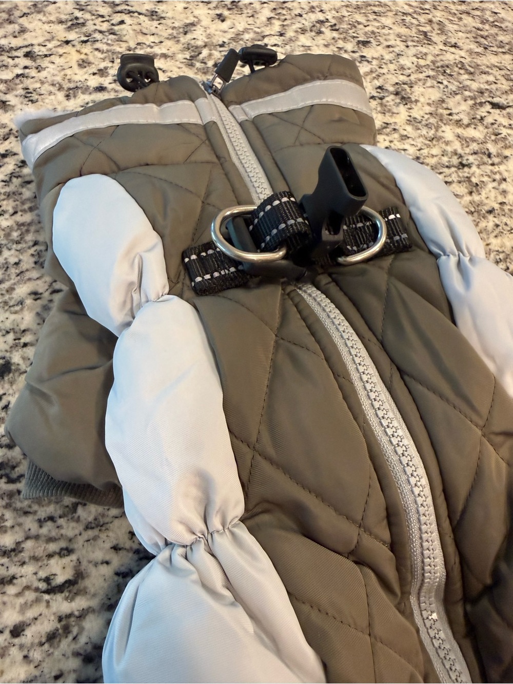 AOFITEE Dog Coat Warm Dog Puffer Jacket - M - Picture 3 of 8